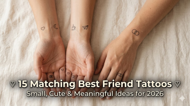 15 Cute Best Friend Tattoo Ideas That Actually Mean Something: