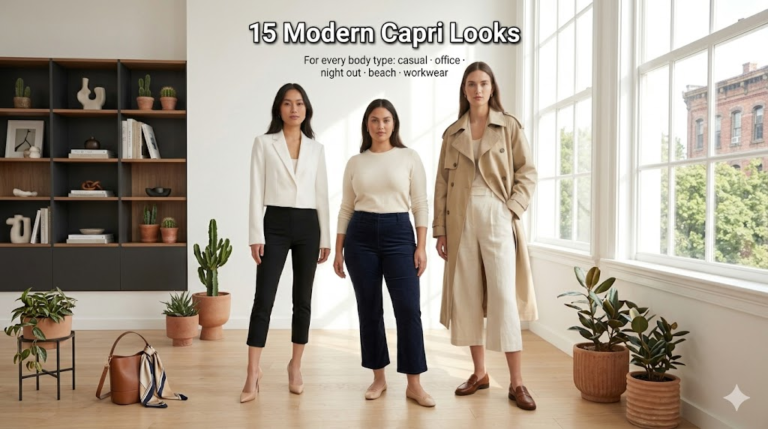 Capri Pants Are Back: 15 Modern Looks That Flatter Every Body Type and Occasion.