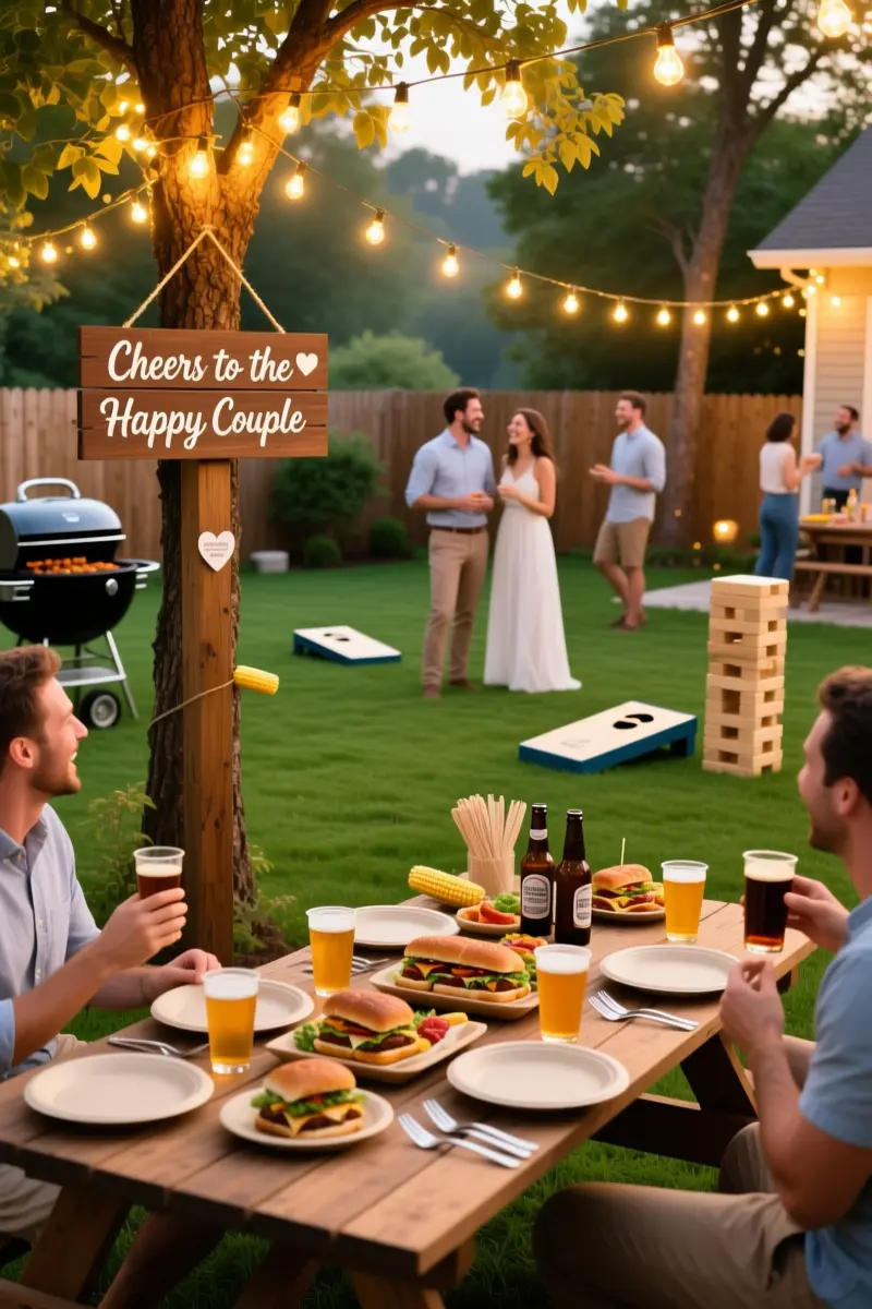 3. Cozy Backyard BBQ & Brews