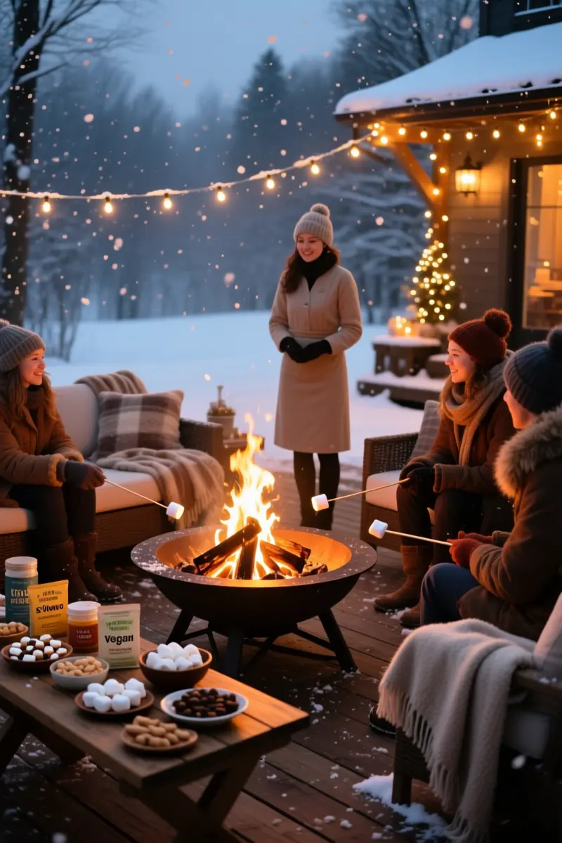 9. An Interactive S'mores Fire Pit Experience