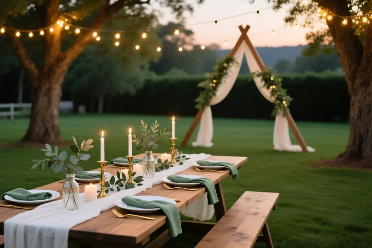 The Ultimate Step-by-Step Guide to Planning a Gorgeous Backyard Wedding on a Budget