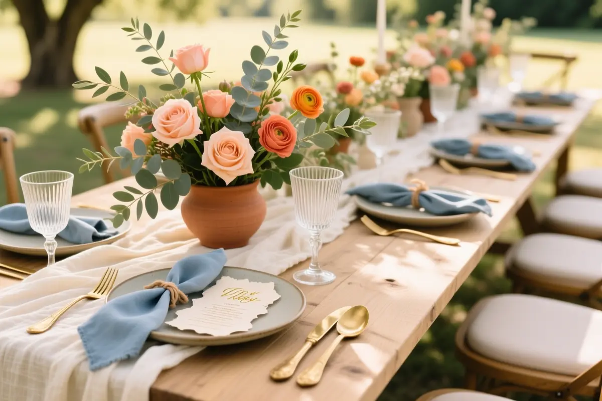 7 Summer Wedding Color Palettes That Actually Work in Real Venues