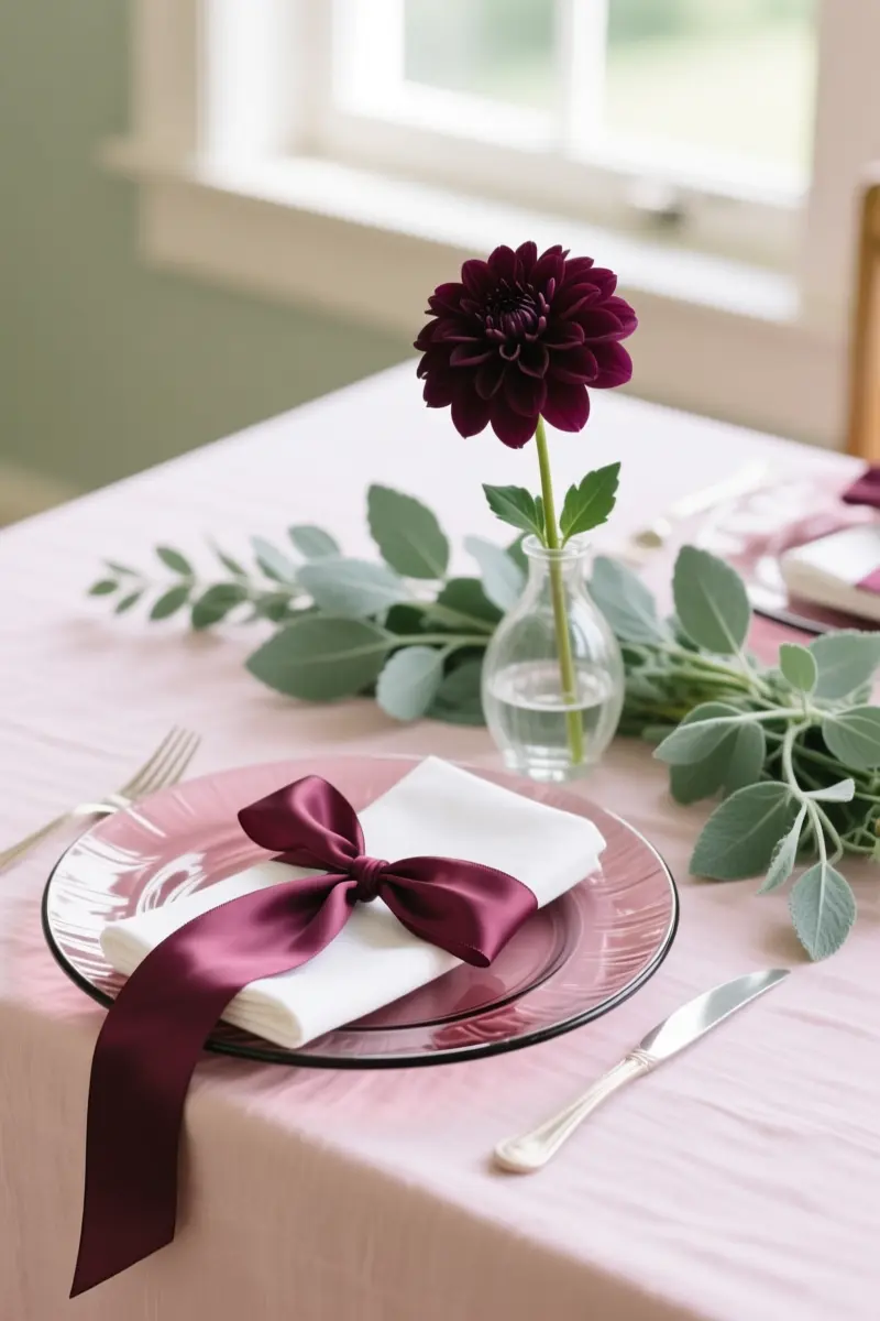 7. Plum, Blush, and Sage Green