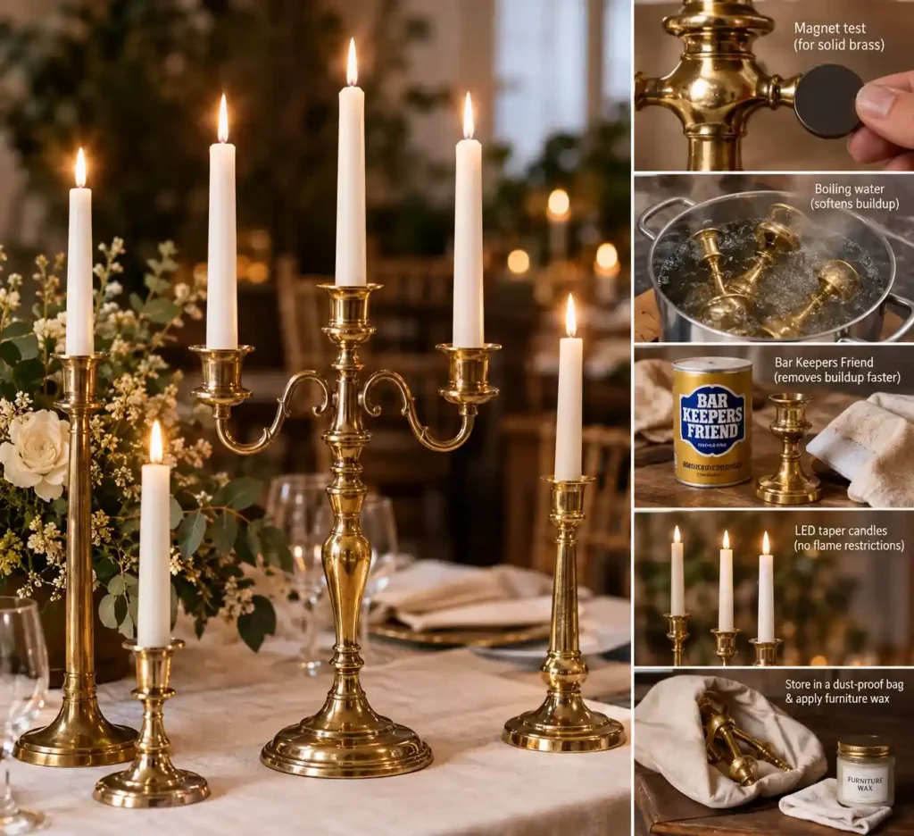 Brass Candlelight Maintenance Guide