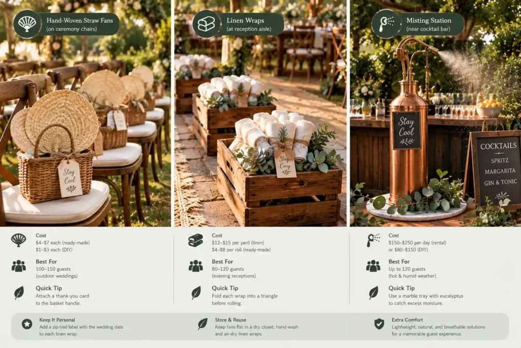 Rustic Wedding Comfort Guide