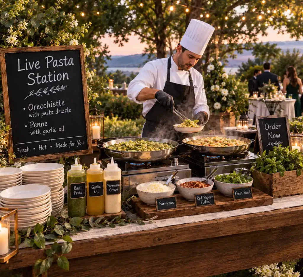 Twilight Live Pasta Station