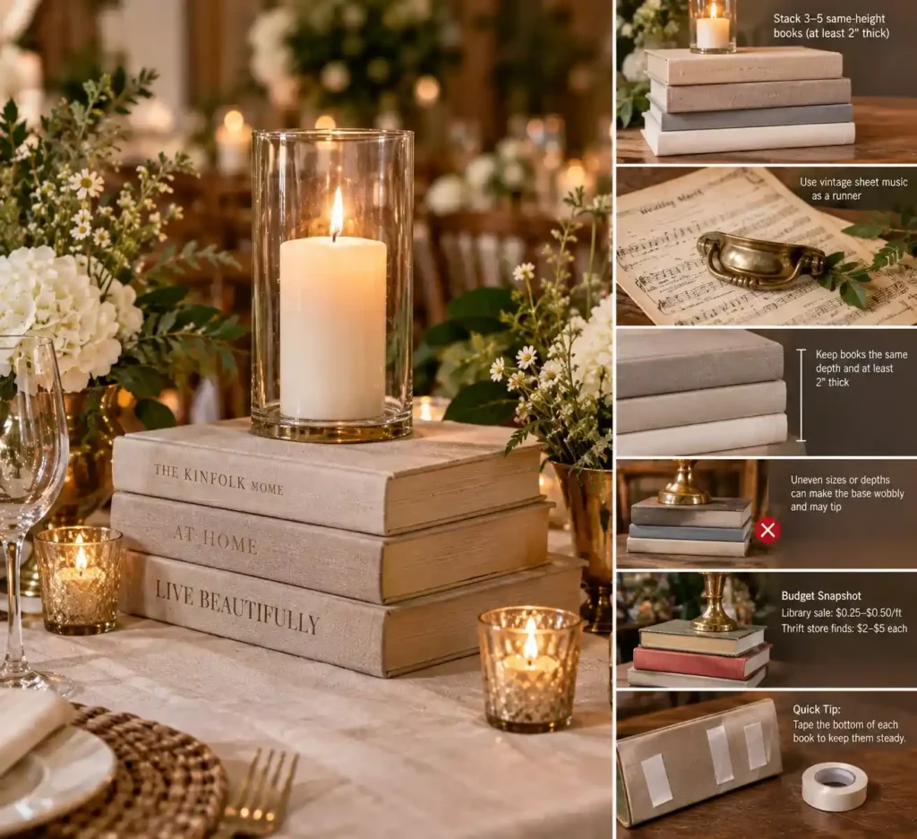 Warm Candlelit Book Decor Guide