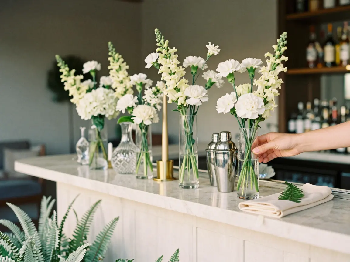 1. The Monochromatic Textured Bar