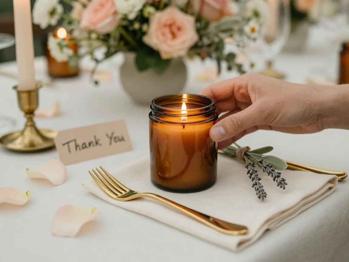 11. Hand-Poured Soy Votives