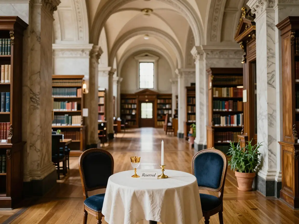 7. Historic Library or Art Gallery Micro-Rental