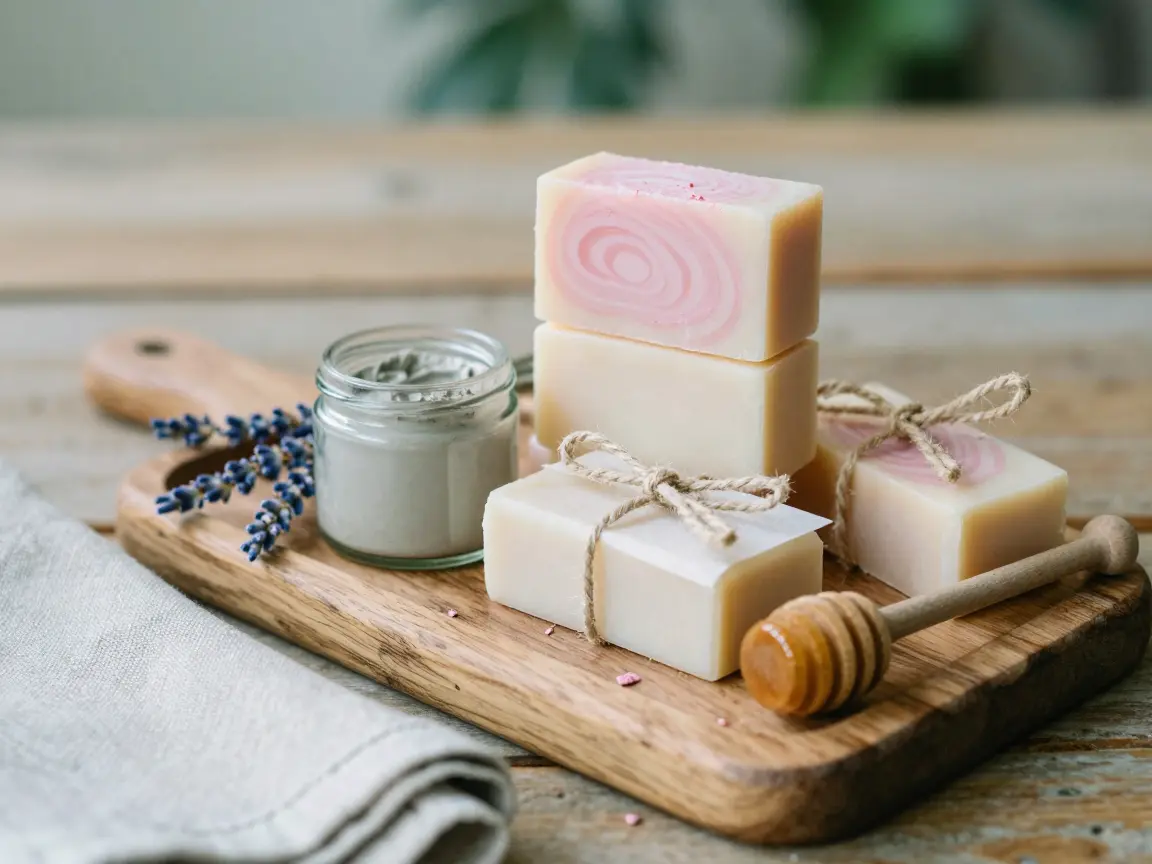 8. Cold-Pressed Bar Soaps