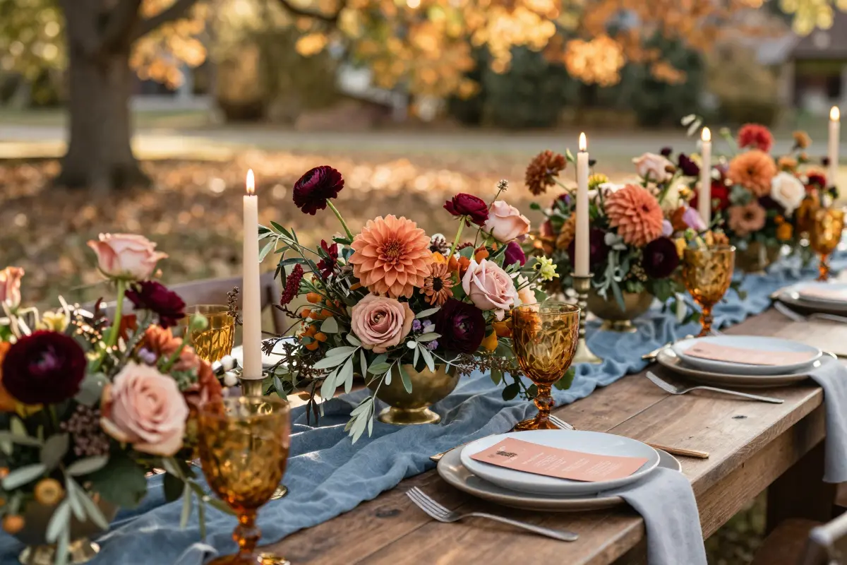 9 Fall Wedding Colors: 12 Real-Life Palettes That Actually Work