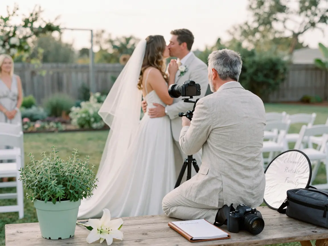 9. Three-Hour Ceremony and Portrait Photography Package