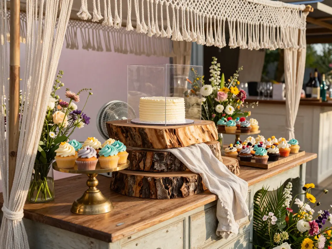 Cake & Dessert Displays (3 Ideas)