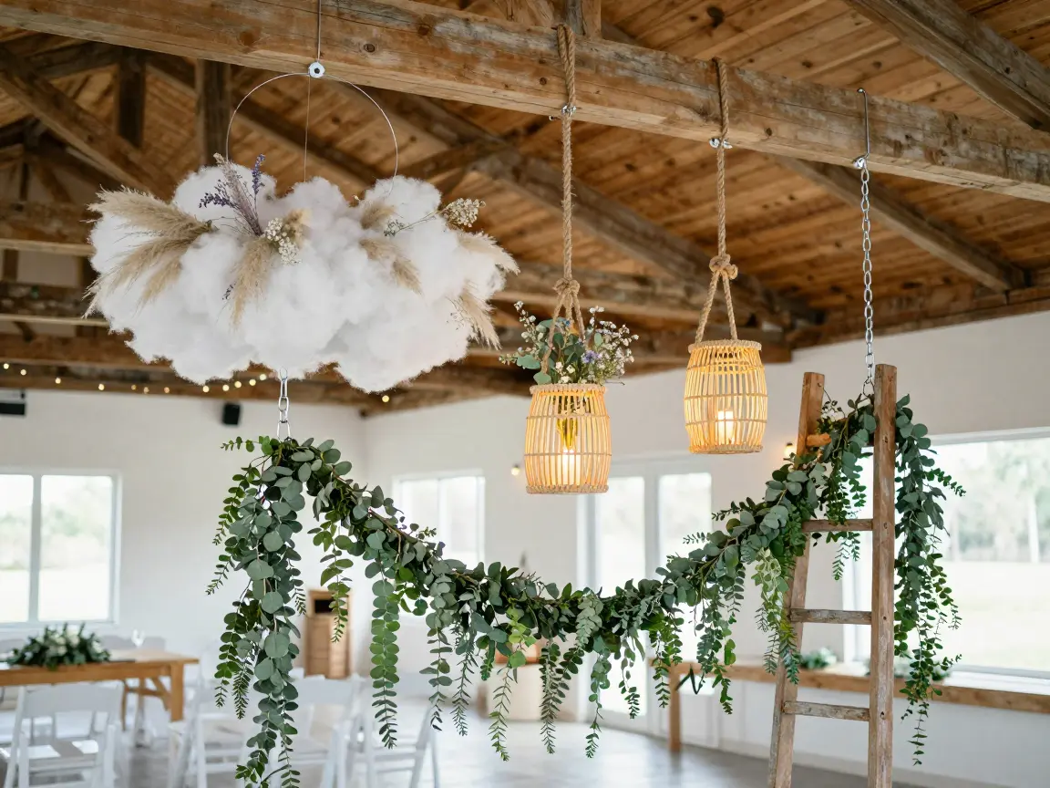 Suspended Installations & Florals (3 Ideas)