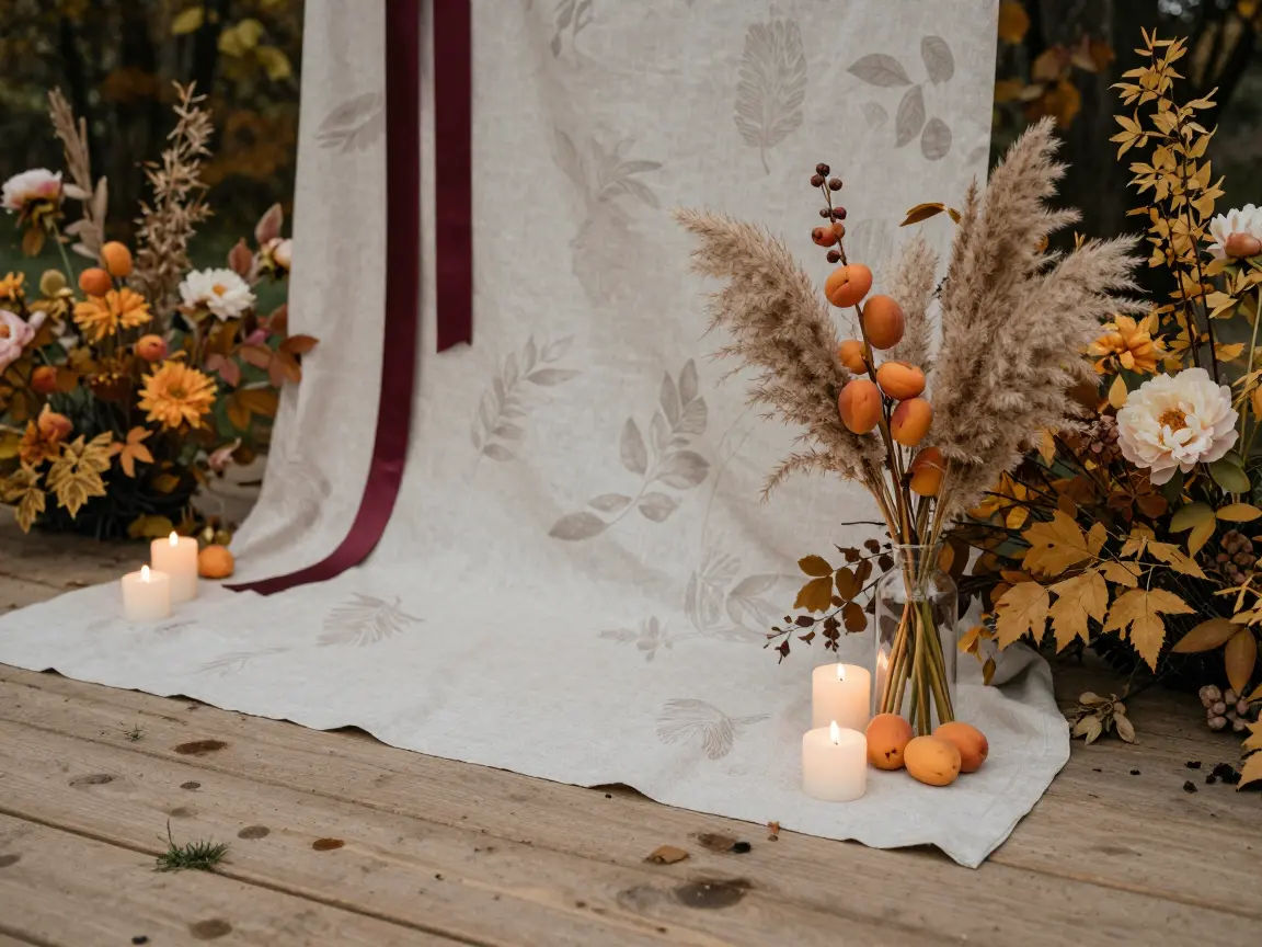 Taupe & Warm Apricot: Muted Minimalist Autumn