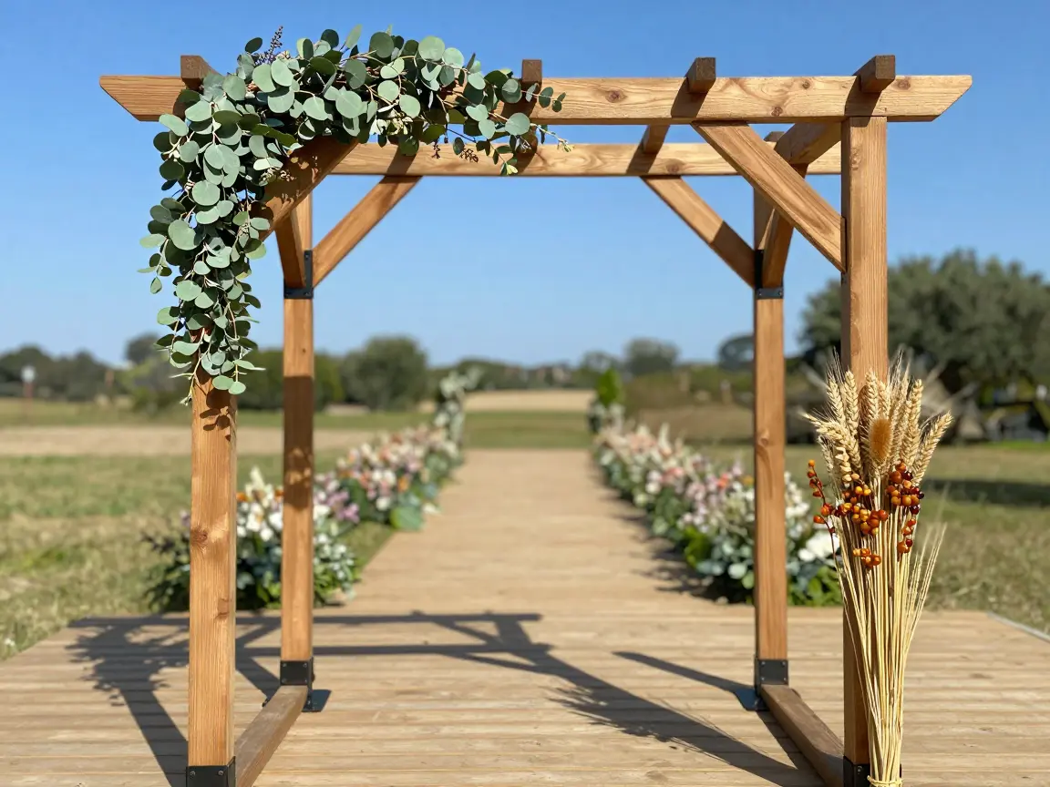The Hexagonal Wooden Frame