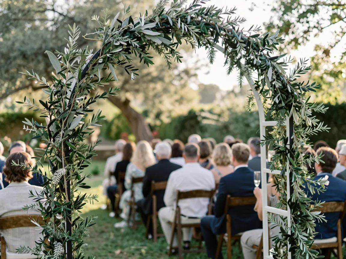 The Olive Branch & Herb Arch
