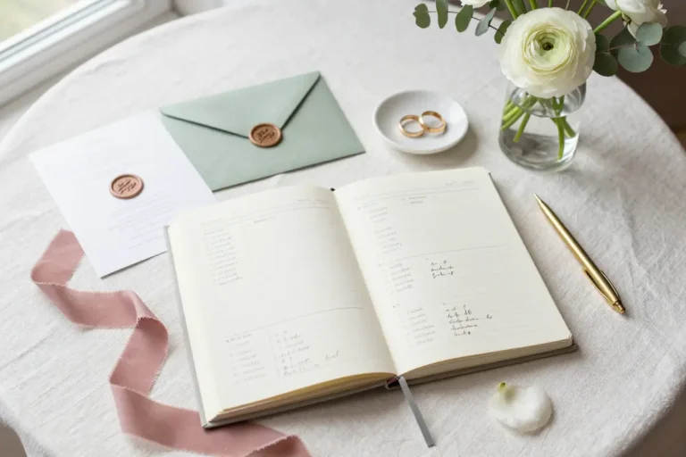 The Realistic Wedding Planning Checklist: Month-by-Month Timeline & Free Download
